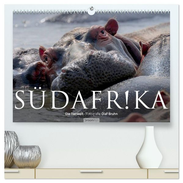 Südafrika - Die Tierwelt (hochwertiger Premium Wandkalender 2027 DIN A2 quer) Kunstdruck in Hochglanz