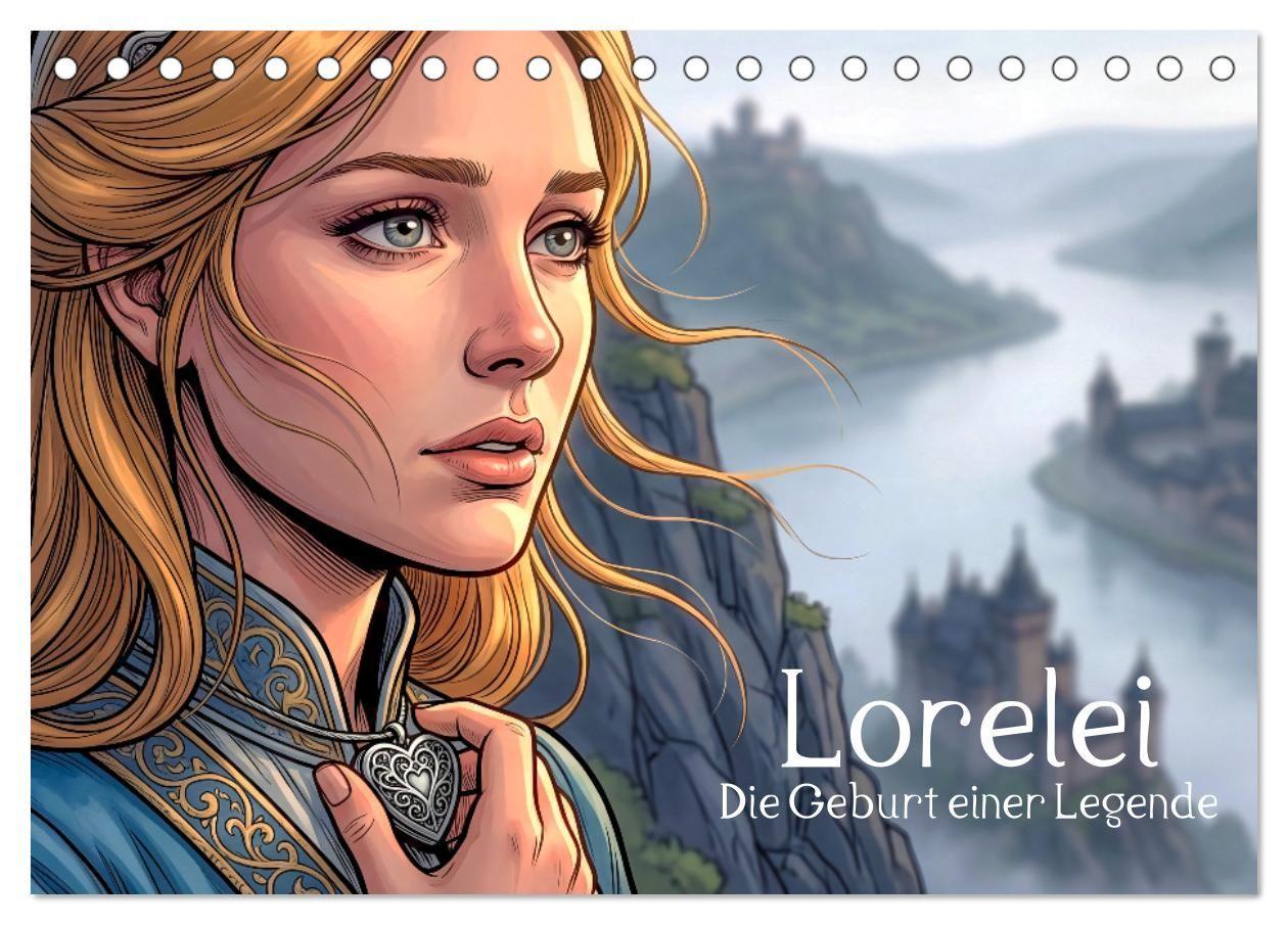 Lorelei - Die Geburt einer Legende (Tischkalender 2027 DIN A5 quer) CALVENDO Monatskalender