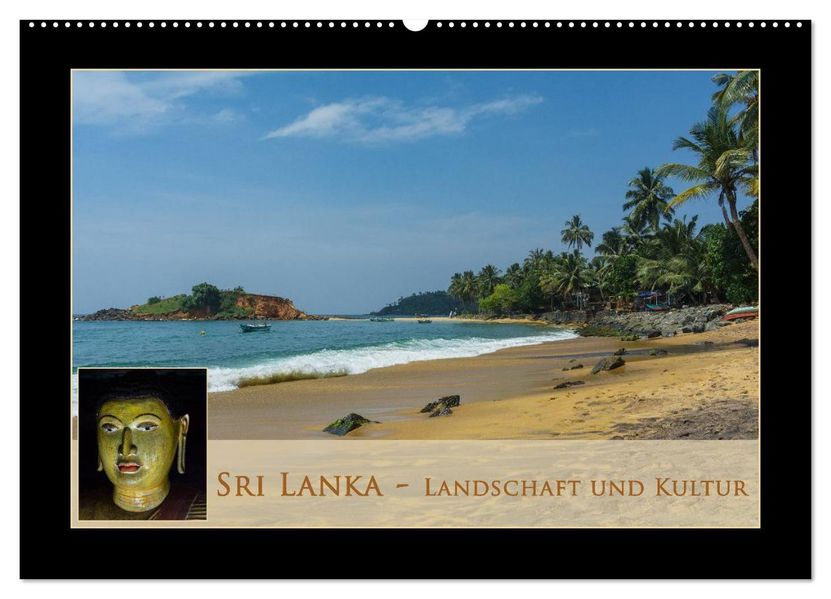 Sri Lanka - Landschaft und Kultur (Wandkalender 2027 DIN A2 quer) CALVENDO Monatskalender