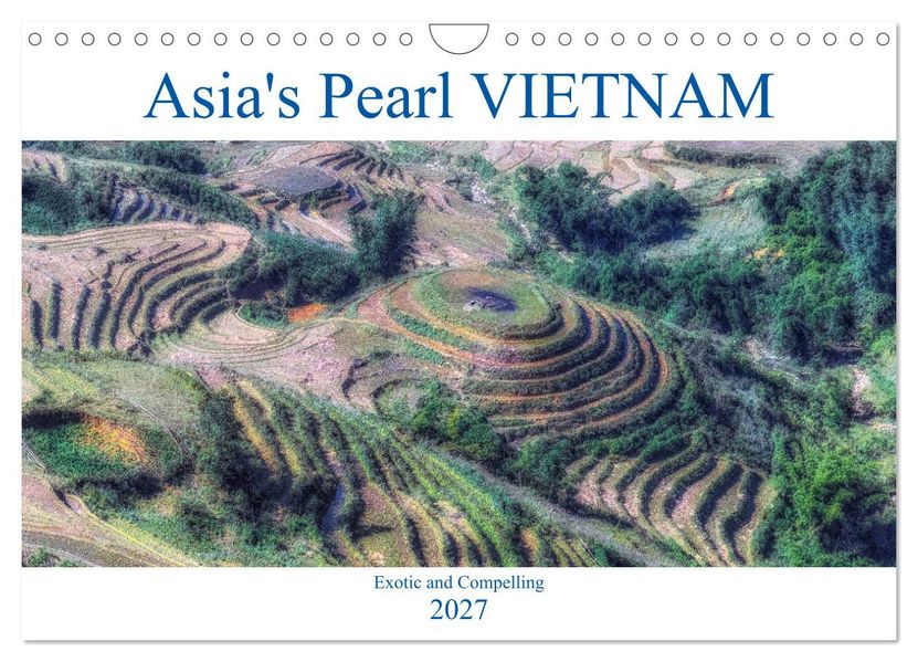 Asia's Pearl Vietnam (Wall Calendar 2027 DIN A4 landscape) CALVENDO 12 Month Wall Calendar
