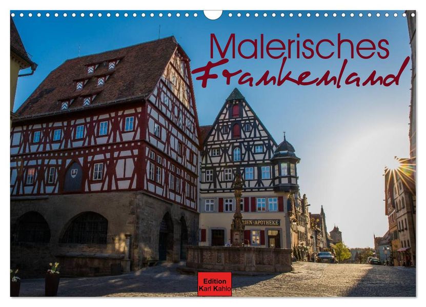 Malerisches Frankenland (Wandkalender 2027 DIN A3 quer) CALVENDO Monatskalender