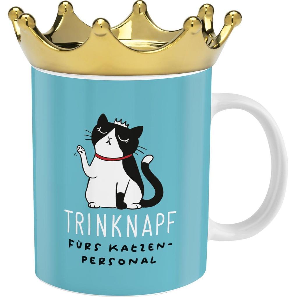 Tasse Krone Catboss 'Katzenpersonal