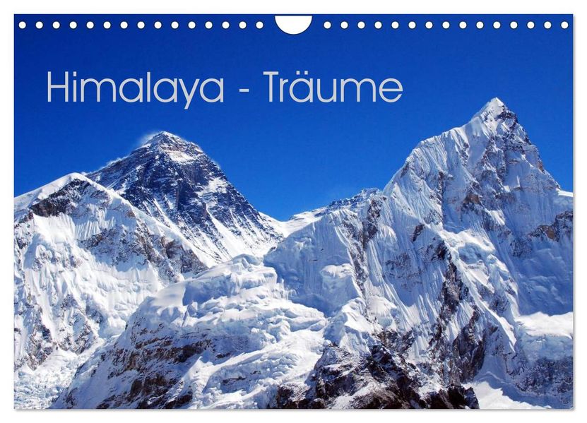Himalaya - Träume (Wandkalender 2027 DIN A4 quer) CALVENDO Monatskalender