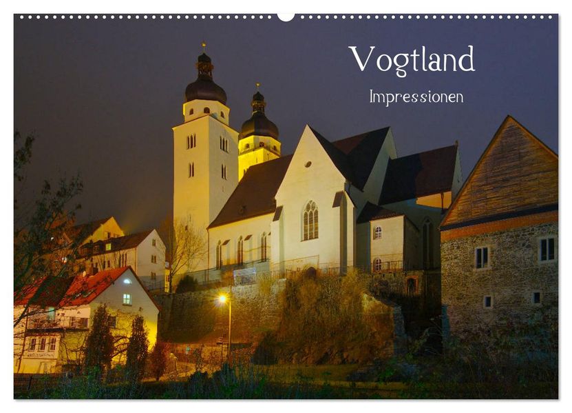 Vogtland - Impressionen (Wandkalender 2027 DIN A2 quer) CALVENDO Monatskalender