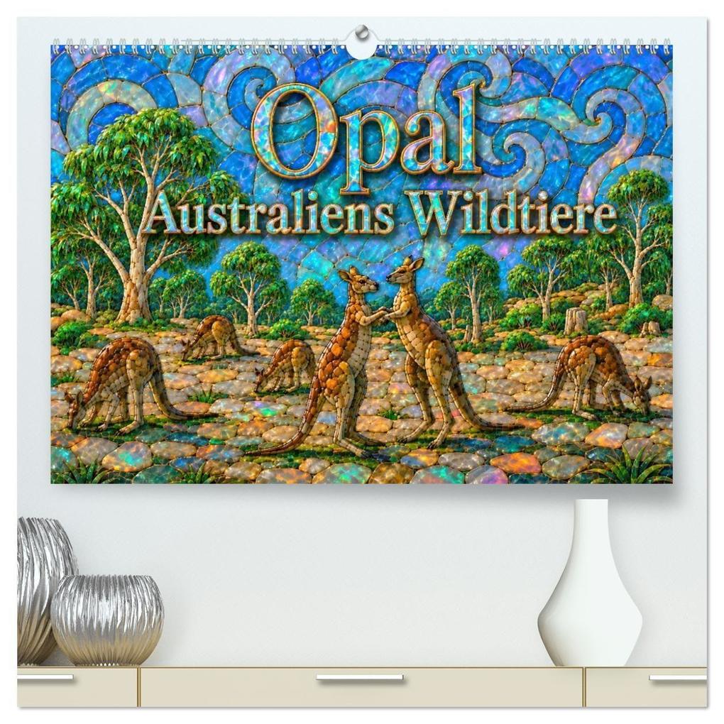 Opal - Australiens Wildtiere (hochwertiger Premium Wandkalender 2027 DIN A2 quer) Kunstdruck in Hochglanz