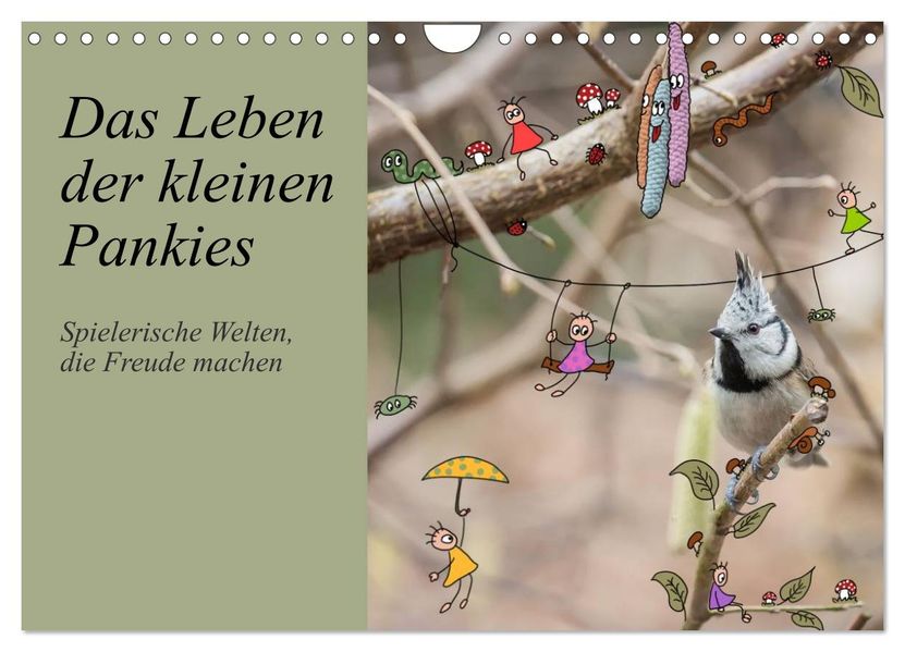 Das Leben der kleinen Pankies (Wandkalender 2027 DIN A4 quer) CALVENDO Monatskalender
