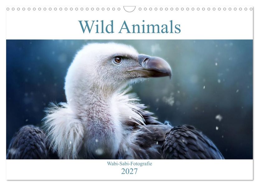Wild Animals - Wilde Tiere (Wandkalender 2027 DIN A3 quer) CALVENDO Monatskalender