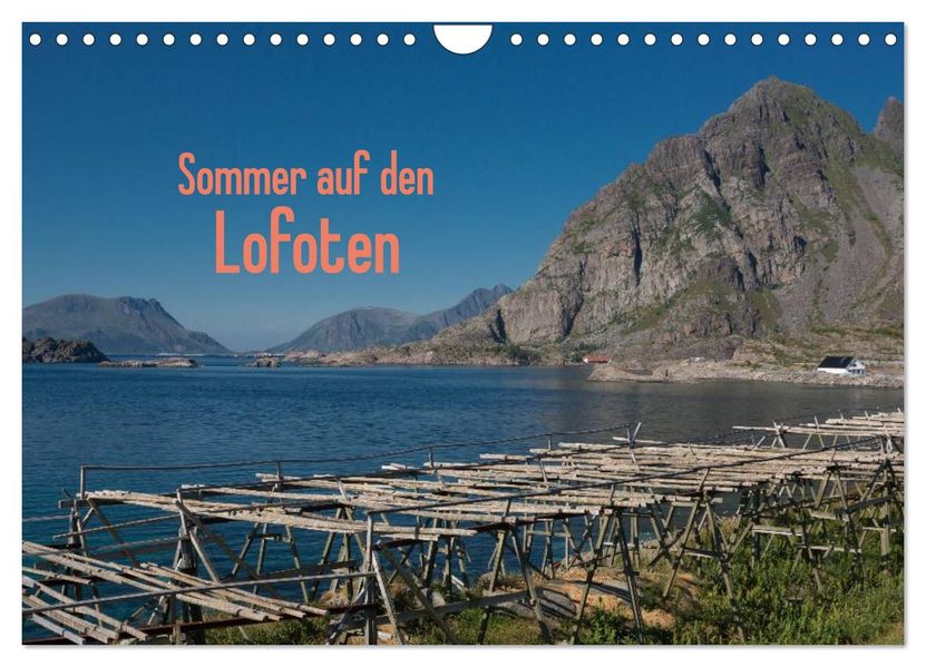 Sommer auf den Lofoten (Wandkalender 2027 DIN A4 quer) CALVENDO Monatskalender