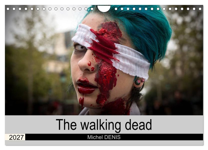 The walking dead (Wall Calendar 2027 DIN A4 landscape) CALVENDO 12 Month Wall Calendar