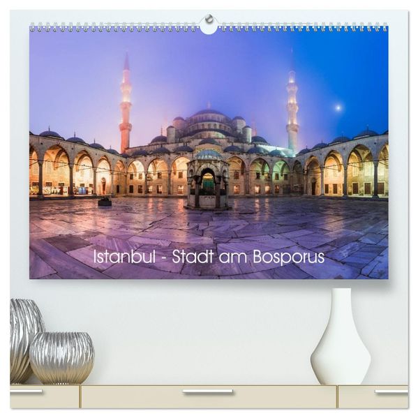 Istanbul - Stadt am Bosporus (hochwertiger Premium Wandkalender 2027 DIN A2 quer) Kunstdruck in Hochglanz
