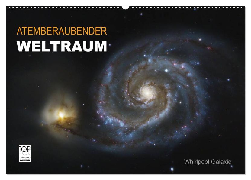 Atemberaubender Weltraum (Wandkalender 2027 DIN A2 quer) CALVENDO Monatskalender