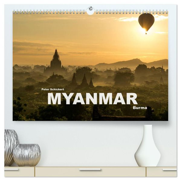 Myanmar - Burma (hochwertiger Premium Wandkalender 2027 DIN A2 quer) Kunstdruck in Hochglanz