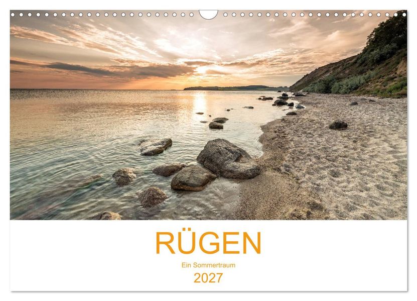 Rügen ein Sommertraum (Wandkalender 2027 DIN A3 quer) CALVENDO Monatskalender