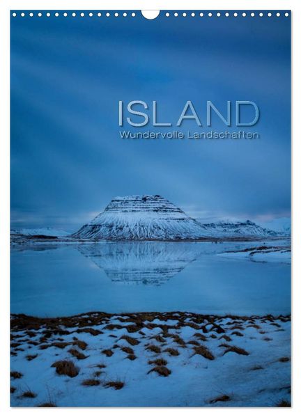 Island - Wundervolle Landschaften (Wandkalender 2027 DIN A3 hoch) CALVENDO Monatskalender