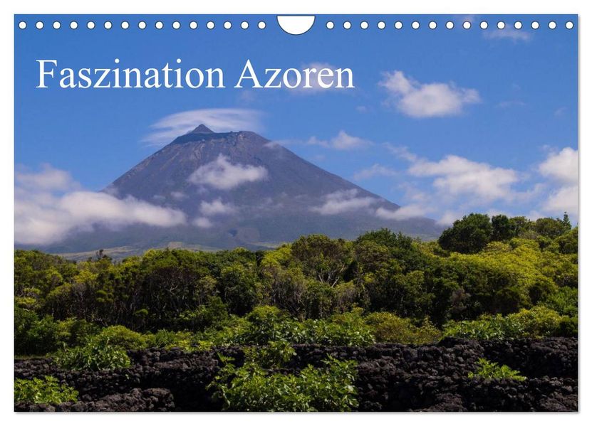 Faszination Azoren (Wandkalender 2027 DIN A4 quer) CALVENDO Monatskalender