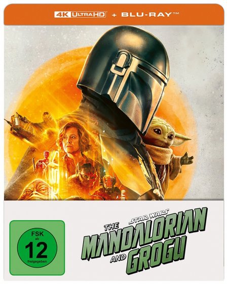 Star Wars: The Mandalorian and Grogu (Limited Steelbook). UHD + Blu-ray