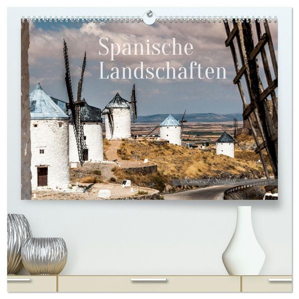 Spanische Landschaften (hochwertiger Premium Wandkalender 2027 DIN A2 quer) Kunstdruck in Hochglanz
