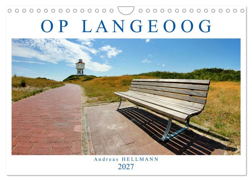 OP LANGEOOG (Wandkalender 2027 DIN A4 quer) CALVENDO Monatskalender