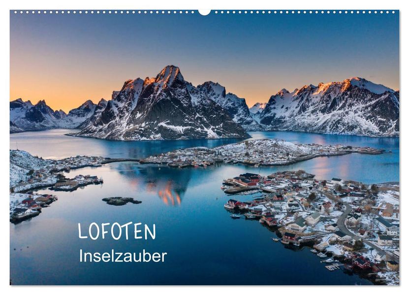 Lofoten Inselzauber (Wandkalender 2027 DIN A2 quer) CALVENDO Monatskalender
