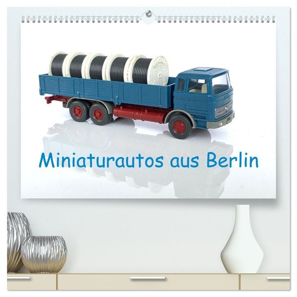Miniaturautos aus Berlin (hochwertiger Premium Wandkalender 2027 DIN A2 quer) Kunstdruck in Hochglanz
