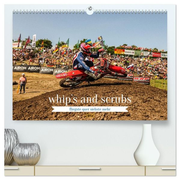 whip`s and scrub`s 2027 (hochwertiger Premium Wandkalender 2027 DIN A2 quer) Kunstdruck in Hochglanz