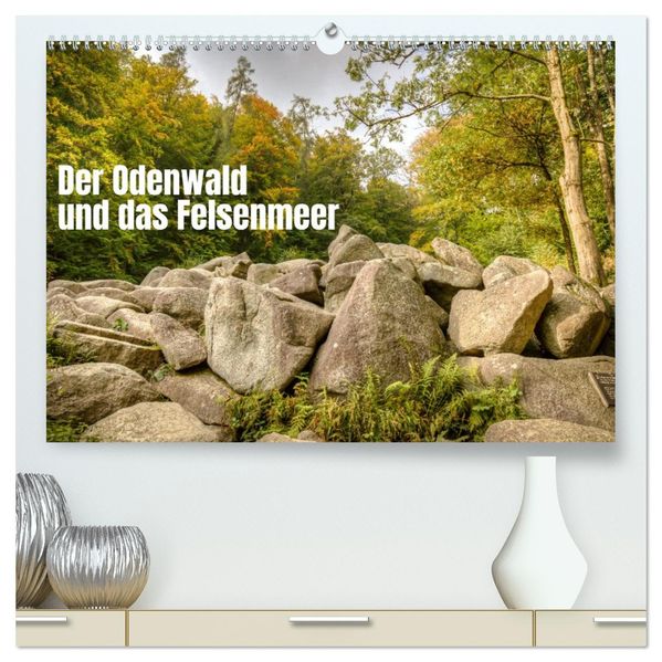 Der Odenwald und das Felsenmeer (hochwertiger Premium Wandkalender 2027 DIN A2 quer) Kunstdruck in Hochglanz