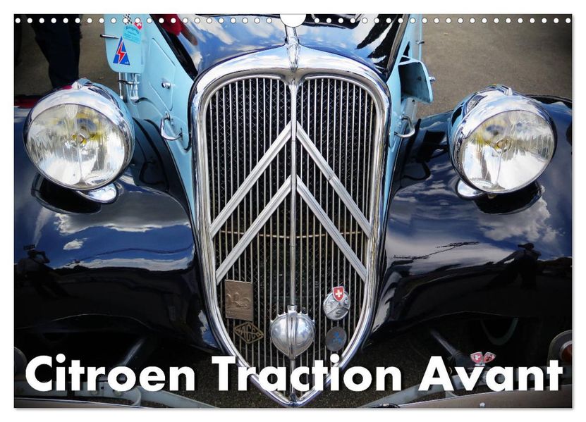 Citroen Traction Avant (Wandkalender 2027 DIN A3 quer) CALVENDO Monatskalender