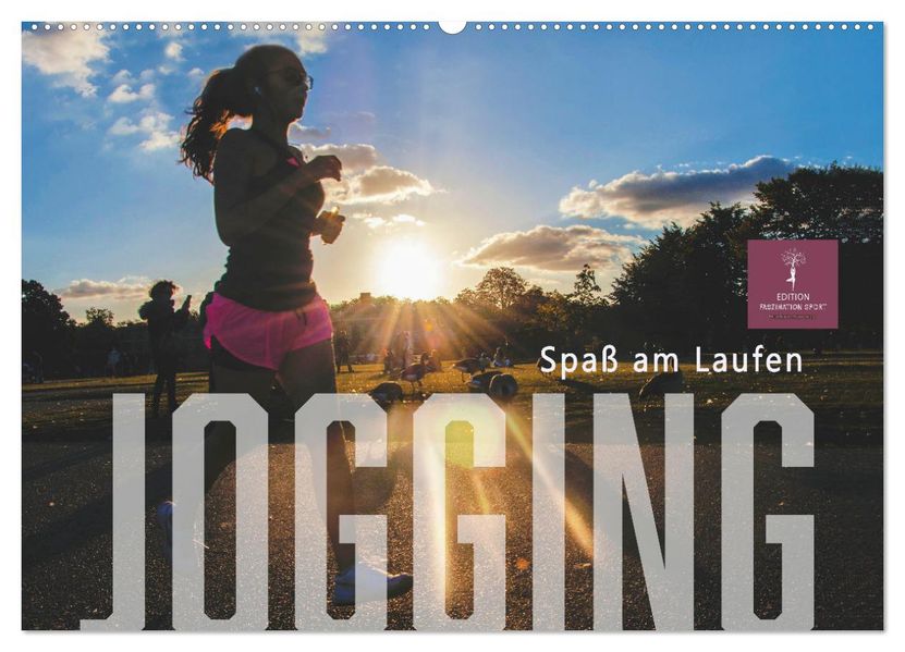 Jogging - Spaß am Laufen (Wandkalender 2027 DIN A2 quer) CALVENDO Monatskalender