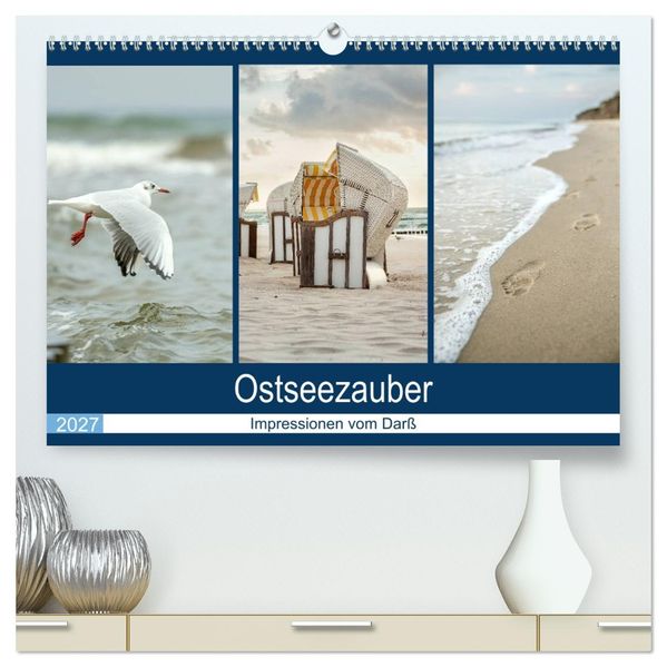 Ostseezauber (hochwertiger Premium Wandkalender 2027 DIN A2 quer) Kunstdruck in Hochglanz