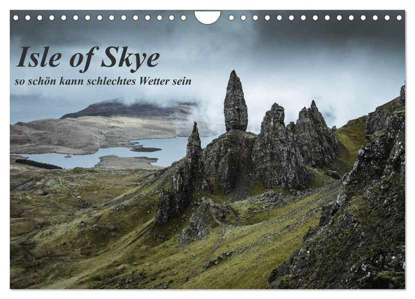 Isle of Skye - so schön kann schlechtes Wetter sein (Wandkalender 2027 DIN A4 quer) CALVENDO Monatskalender