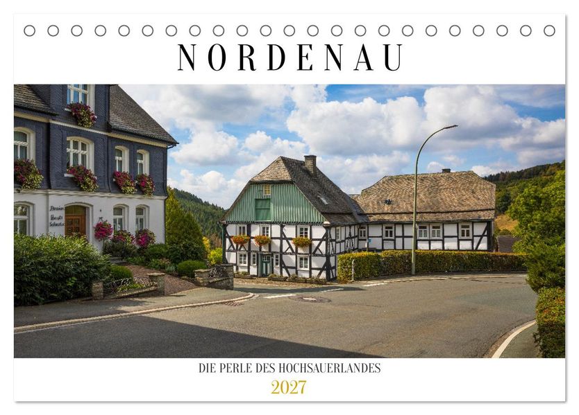 Nordenau - Die Perle des Hochsauerlandes (Tischkalender 2027 DIN A5 quer) CALVENDO Monatskalender