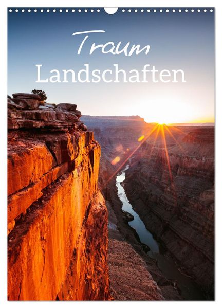 Traumlandschaften - Atemberaubende Naturszenen (Wandkalender 2027 DIN A3 hoch) CALVENDO Monatskalender