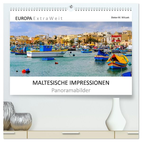 Maltesische Impressionen (hochwertiger Premium Wandkalender 2027 DIN A2 quer) Kunstdruck in Hochglanz