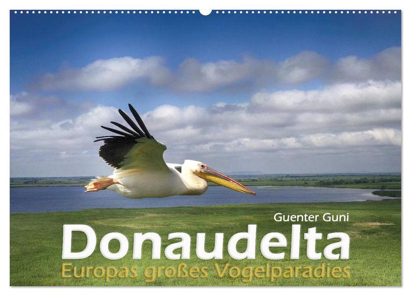 Donaudelta - Europas großes Vogelparadies (Wandkalender 2027 DIN A2 quer) CALVENDO Monatskalender