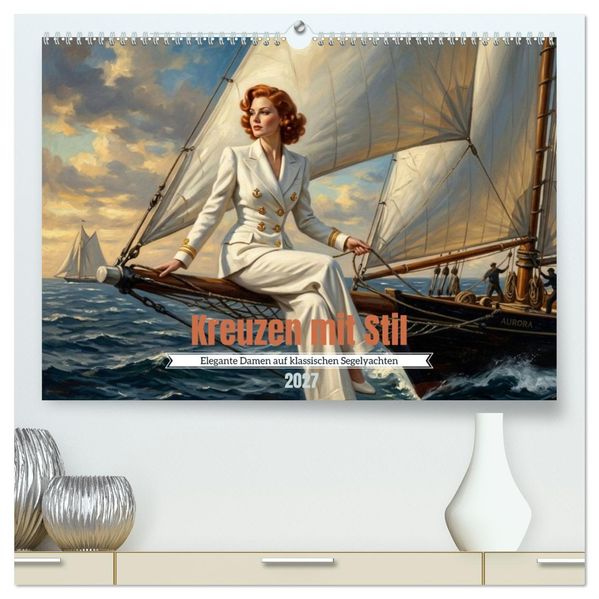 Kreuzen mit Stil (hochwertiger Premium Wandkalender 2027 DIN A2 quer) Kunstdruck in Hochglanz