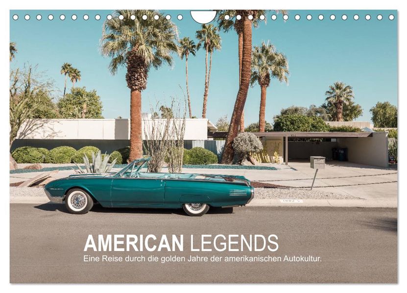 AMERICAN LEGENDS (Wandkalender 2027 DIN A4 quer) CALVENDO Monatskalender