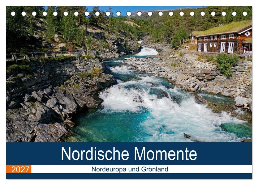 Nordische Momente (Tischkalender 2027 DIN A5 quer) CALVENDO Monatskalender