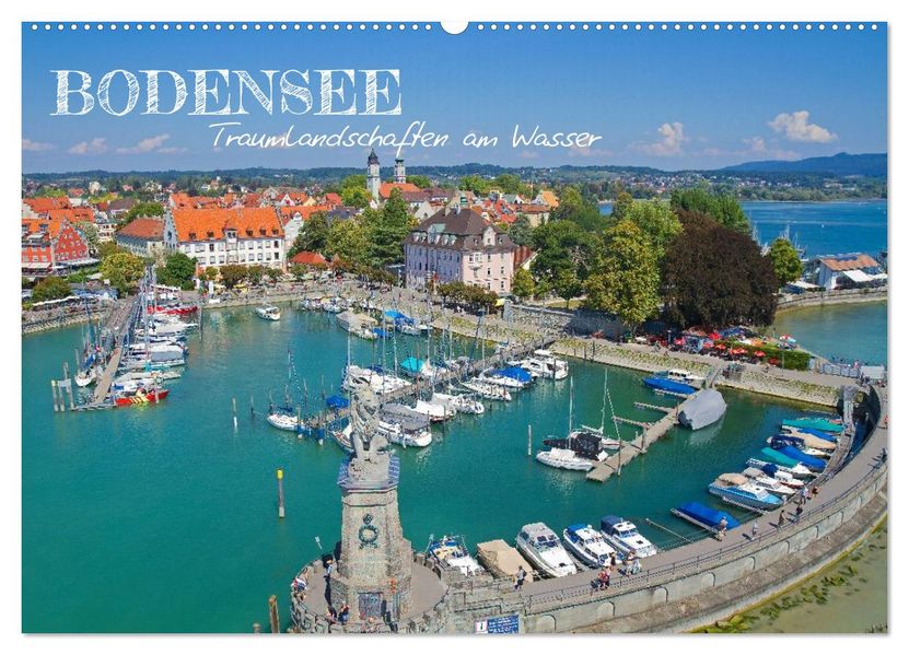 Bodensee - Traumlandschaften am Wasser (Wandkalender 2027 DIN A2 quer) CALVENDO Monatskalender