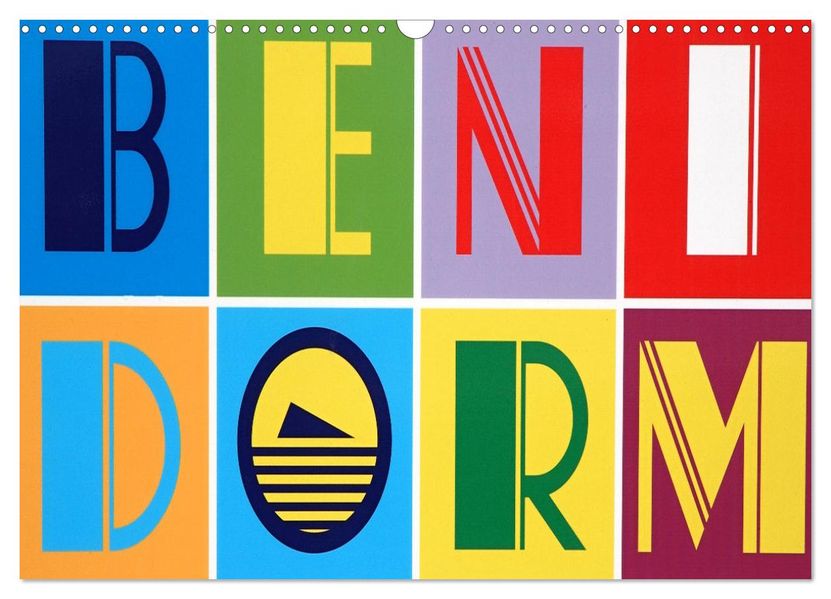 Benidorm (Wandkalender 2027 DIN A3 quer) CALVENDO Monatskalender