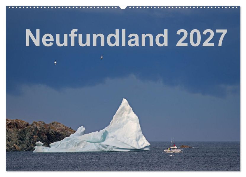 Neufundland 2027 (Wandkalender 2027 DIN A2 quer) CALVENDO Monatskalender