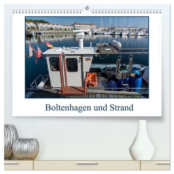 Boltenhagen und Strand (hochwertiger Premium Wandkalender 2027 DIN A2 quer) Kunstdruck in Hochglanz