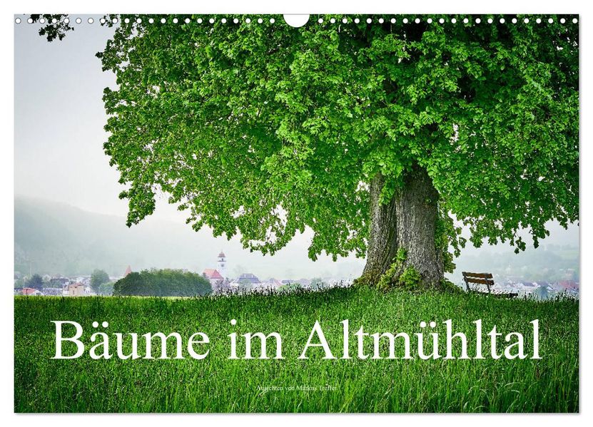 Bäume im Altmühltal (Wandkalender 2027 DIN A3 quer) CALVENDO Monatskalender