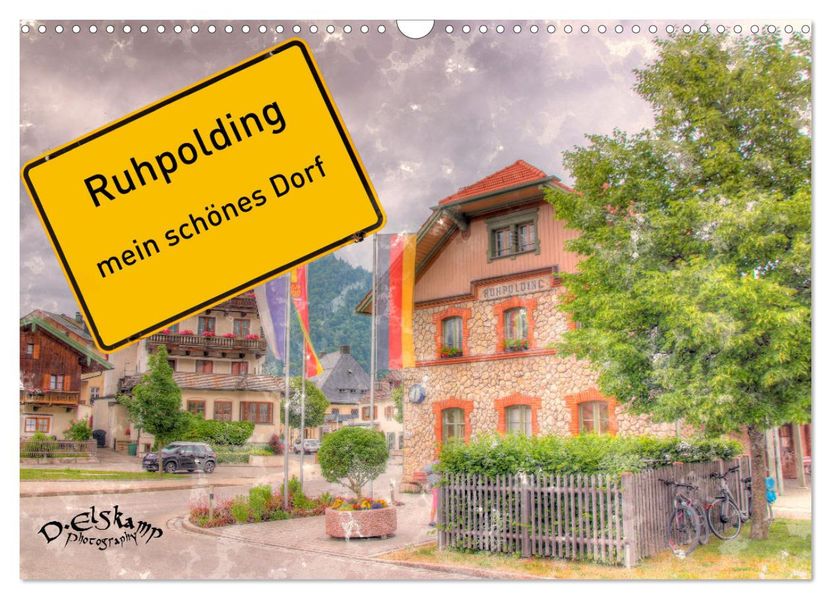 Ruhpolding mein schönes Dorf (Wandkalender 2027 DIN A3 quer) CALVENDO Monatskalender