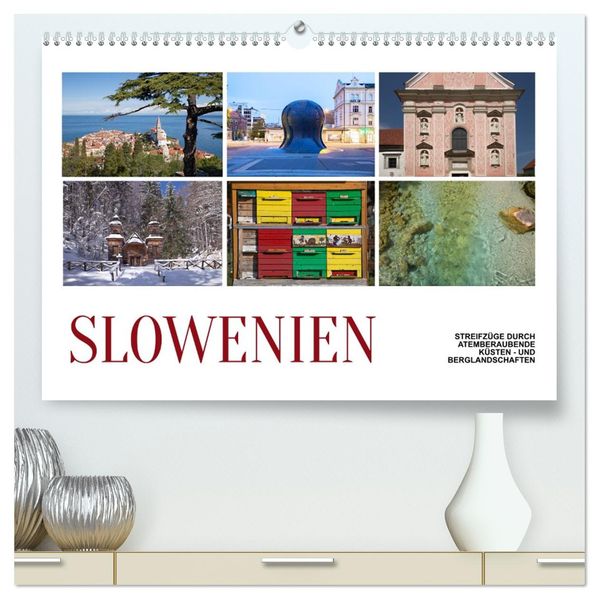 Slowenien - Streifzüge durch atemberaubende Küsten- und Berglandschaften (hochwertiger Premium Wandkalender 2027 DIN A2 quer) Kunstdruck in Hochglanz