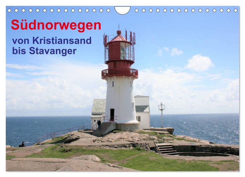Südnorwegen - von Kristiansand bis Stavanger (Wandkalender 2027 DIN A4 quer) CALVENDO Monatskalender