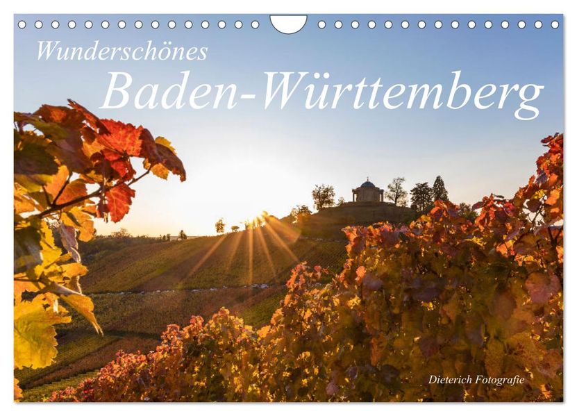 Wunderschönes Baden-Württemberg (Wandkalender 2027 DIN A4 quer) CALVENDO Monatskalender