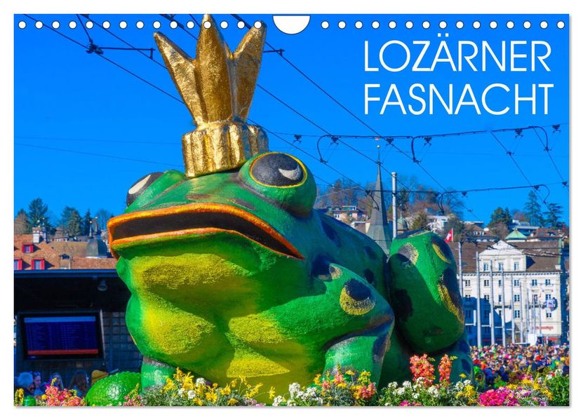 Lozärner Fasnacht (Wandkalender 2027 DIN A4 quer) CALVENDO Monatskalender