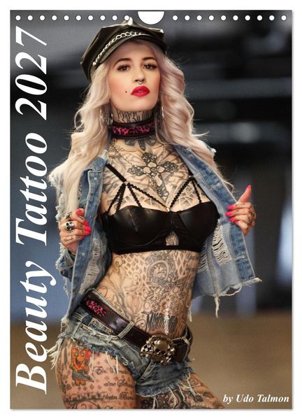 Beauty Tattoo 2027 (Wandkalender 2027 DIN A4 hoch) CALVENDO Monatskalender