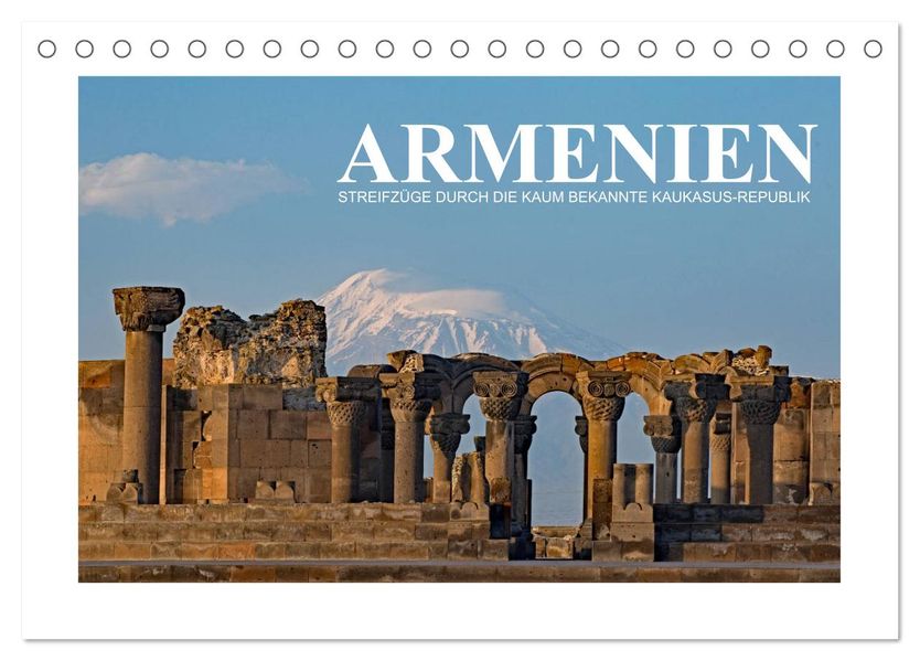 Armenien - Streifzüge durch die kaum bekannte Kaukasus-Republik (Tischkalender 2027 DIN A5 quer) CALVENDO Monatskalender