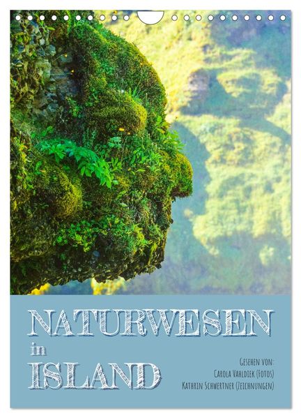Naturwesen in Island (Wandkalender 2027 DIN A4 hoch) CALVENDO Monatskalender